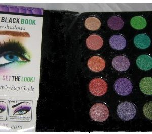 L.A. Colors Little Black Book of Eyeshadows ~ 15 Color Eyeshadow Palette ~ Glam 73696