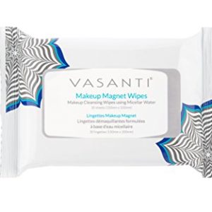 Vasanti Makeup Magnet Wipes - Makeup Cleansing Wipes using Micellar Water