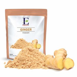 Ginger Powder - 1 lb (16 oz) - Pure, Fine Ground, Dehydrated, Gluten Free, Non-GMO, 100% Vegan, No Preservatives or Additives in Eco-Friendly Packaging Bulk Pack by Exquizite Aromatic Foods