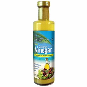 Coconut Secret Raw Coconut Vinegar - 12.7 fl oz - Rich in Vitamins & Amino Acids - Organic, Vegan, Non-GMO, Gluten-Free, Kosher - Keto, Paleo, Whole 30 - 24 Servings