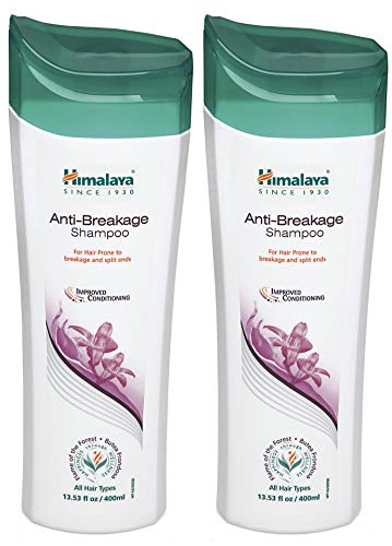 Himalaya Anti- Breakage Shampoo, Repairs Damaged, Brittle Hair and Split-ends, 13.53 oz/400 ml (Pack of 2)