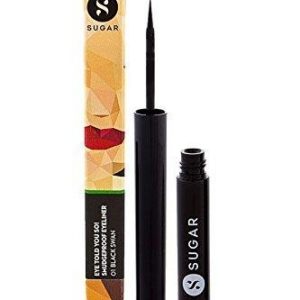 SUGAR Cosmetics Eye Told You So! Smudgeproof Eyeliner 01 Black Swan (Black), 1.75 ml