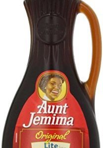 Aunt Jemima Pancake Syrup Lite, 24 oz - 2 Pack