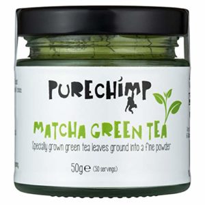 Matcha Green Tea Powder 50g (1.75oz) by PureChimp - Ceremonial Grade Matcha Green Tea Powder From Japan - Pesticide-Free (Regular)