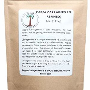 Kappa Carrageenan (Refined) 4 Ounces