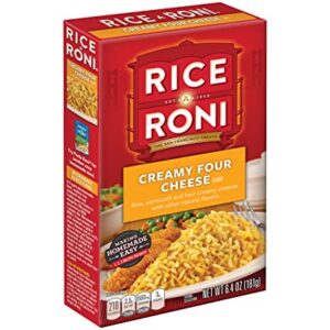 RICE-A-RONI CREAMY FOUR CHEESE-12 PACK