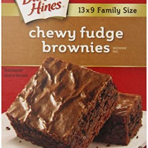 Duncan Hines Chewy Fudge Brownie Mix, 18.3 Ounce (Pack of 12)