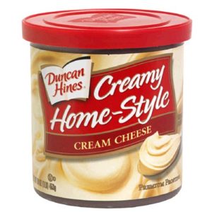 Duncan Hines Creamy Home-Style Premium Frosting, Cream Cheese , 16 oz (1 lb) 453 g