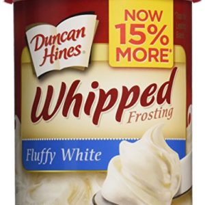 Duncan Hines Whipped White Frosting, 14 oz