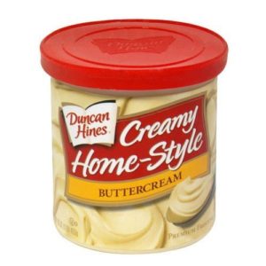 Duncan Hines Creamy Home-style Premium Frosting, Buttercream 1 Lb - 6 Packs
