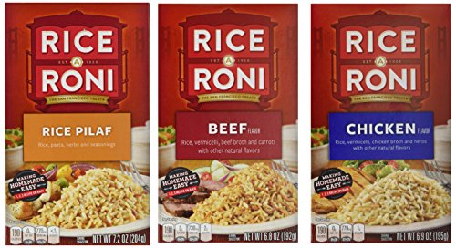 Rice-A-Roni Dinner Classics Variety Pack, 10 Boxes