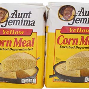 Aunt Jemima Yellow Corn Meal, 5 lb Each - 2 Pack