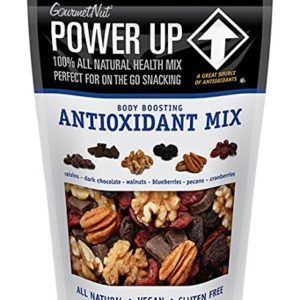 Gourmet Nut Power up 100% All Natural Health Antioxidant Body Boosting Trail Mix 14oz