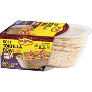 Old El Paso Taco Boats Whole Wheat Tortillas 8 ct Pack (pack of 8)