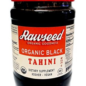 Rawseed Organic Black Tahini 32 oz Vegan - Gluten Free - Non Gmo