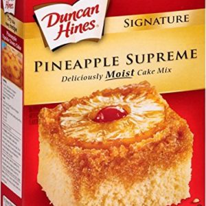 Duncan Hines Signature Pineapple Supreme Cake Mix (4 Pack)