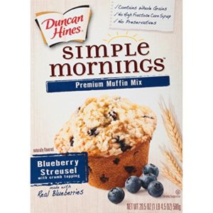 Duncan Hines Muffin Mix, Blueberry, 20.5 Ounce