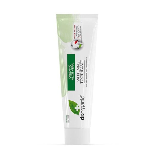 Dr.Organic Bioactive Oralcare Whitening Aloe Vera Toothpaste, 100ml by Dr. Organic