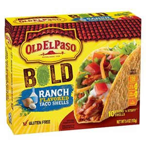 Old El Paso Stand 'n Stuff Ranch Flavored Taco Shells, 5.4 Ounce (Pack of 6)