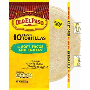 Old El Paso (6-Inch) Flour Tortillas, 10-Count Packages (Pack of 12)
