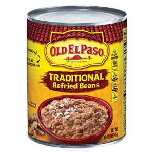 Old El Paso Traditional Refried Beans 16 oz Can (pack of 12)