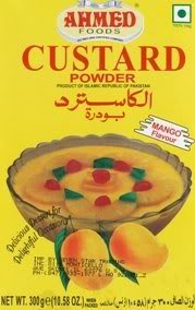 indian dessert Ahmed Mango Custard Powder