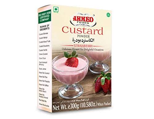 Ahmed Custard Powder - Strawberry Flavor