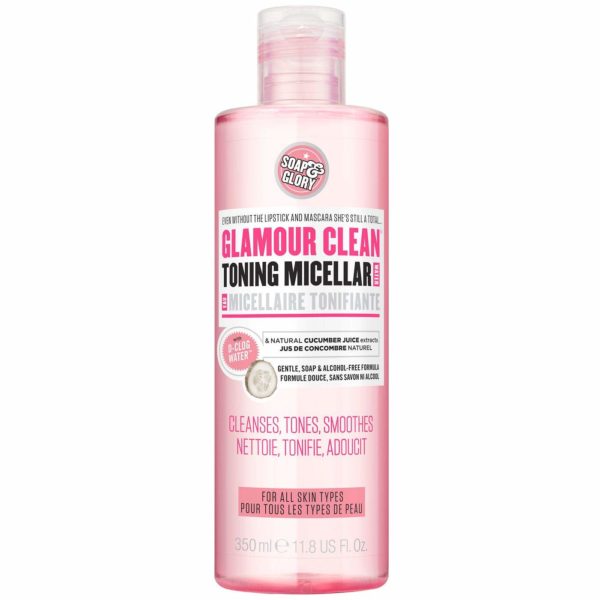 Soap & Glory Glamour Clean 5-in-1 Magnetizing Micellar Make Up Remover 11.8oz, pack of 1