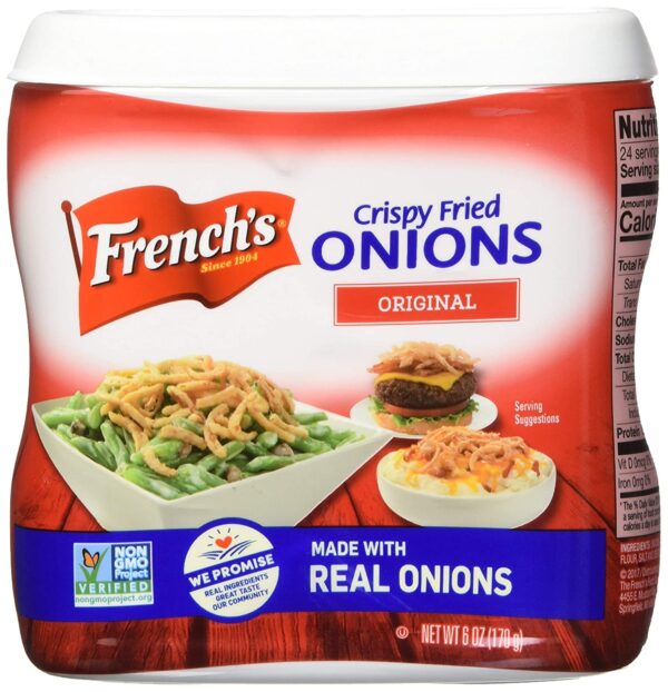 French's Original Crispy Fried Onions, Certified Kosher & Halal