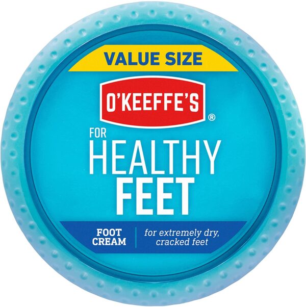 O'Keeffe's Healthy Feet Foot Cream, 6.4 Oz Jar, White