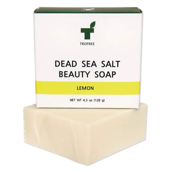 TROFREE Dead Sea Salt Beauty Soap (Lemon)