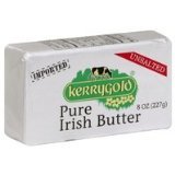 Kerrygold Pure Irish Grass-fed Butter, Unsalted, 8 Oz (10 Pack)