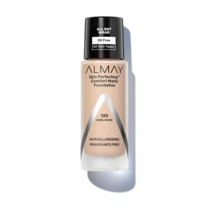 Almay Skin Perfecting Comfort Matte Foundation, Cool Nude