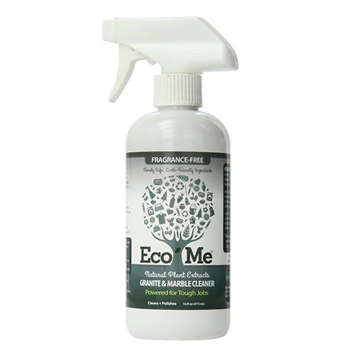 Eco-me Natural Multi Surface Granite and Marble Cleaner, Healthy Fragrance-Free Scent
