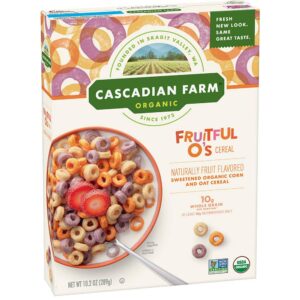 Cascadian Farm Organic Fruitful O's Cereal 10.2 oz