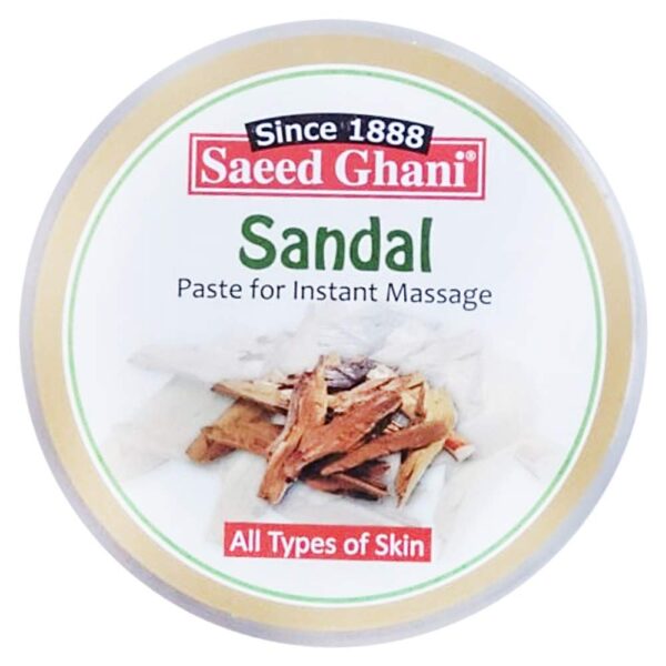 Saeed Ghani Sandal Massage Paste 180gm (5 Pack) (Sandal Massage Paste)