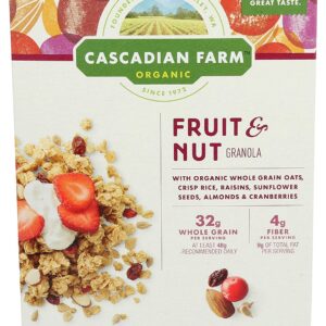 Cascadian Farm Organic Fruit and Nut Granola, 13.5 Oz