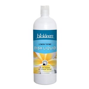 Biokleen Dish Liquid Soap, Lemon Thyme, 32 Ounces