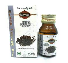 Durvesh Black Pepper Oil 1 oz / 30 ml زيت الفلفل الاسود