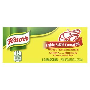 Knorr Cube Bouillon, Shrimp, 3.1 oz, 8 ct, Pack of 48