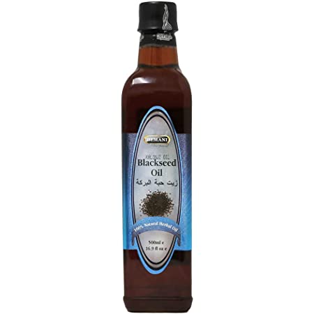 Hemani 100% Natural Black Seed Oil - Cold Pressed - 500ml