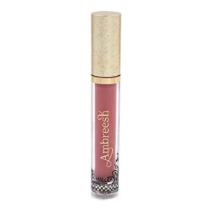 Ambreesh 24 Karat Lips - Long Lasting Liquid Matte Lipstick - Waterproof Vegan Formula, Vida