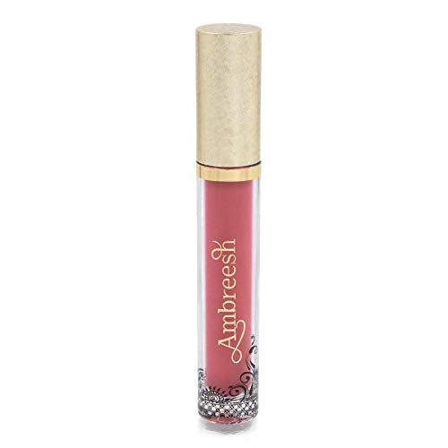 Ambreesh 24 Karat Lips - Long Lasting Liquid Matte Lipstick - Waterproof Vegan Formula, Dahlia