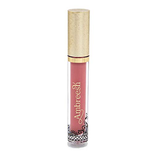 Ambreesh 24 Karat Lips - Long Lasting Liquid Matte Lipstick - Waterproof Vegan Formula, BarBae
