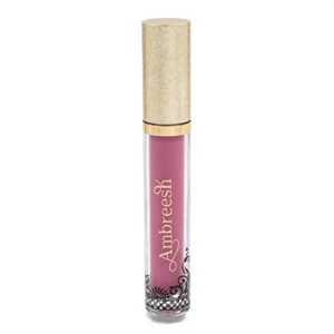 Ambreesh 24 Karat Lips - Long Lasting Liquid Matte Lipstick - Waterproof Vegan Formula, Cup Cakin'
