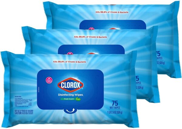 Clorox Disinfecting Wipes, Bleach Free Cleaning Wipes