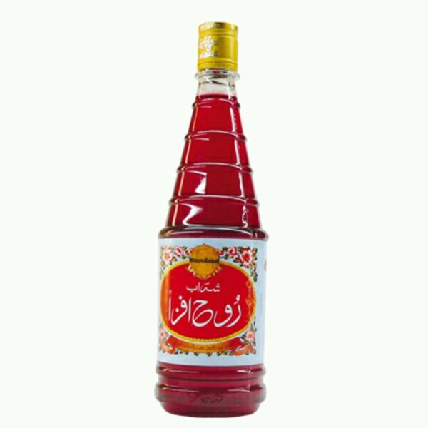 Hamdard Rooh Afza Sharbat Syrup, Rose, 28.22 fl.oz by Hamdard