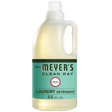 Mrs. Meyer's Clean Day Liquid Laundry Detergent, Basil Scent, 64 oz