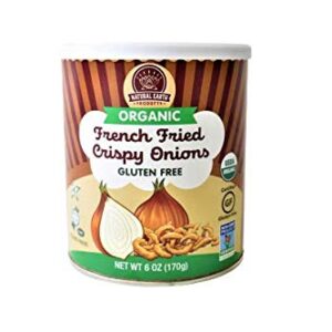 Organic French Fried Crispy Onions - Kosher, Vegan, Gluten-Free