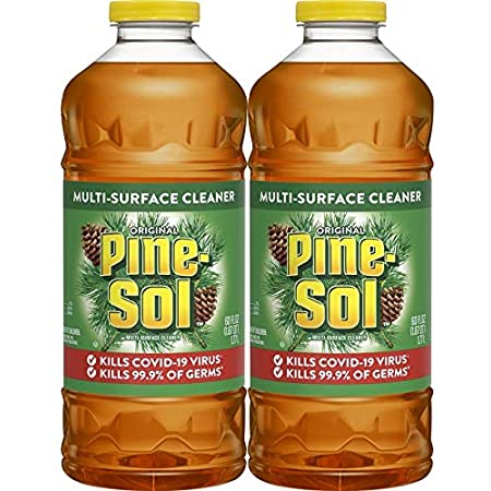 Pine-Sol Multi-Surface Cleaner, Original Scent, Two Count Bottle, 120 fl oz